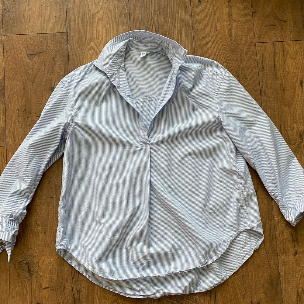 SOLD - Nordstrom BP Pinstripe Top